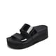 thumbnail image 1 of Sandalia REEF Cushion Vista Higher para mujer, color negro charol 7, 1 of 8