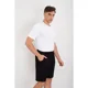 thumbnail image 3 of Short Hombre Bermuda Holgado Tipo Lino Pantalon Corto Casual 7148, 3 of 4