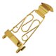 thumbnail image 3 of Puente Trapecio Con Cable Y Marco Para Guitarra Jazz De 6 Cuerdas, Dorado, 3 of 3