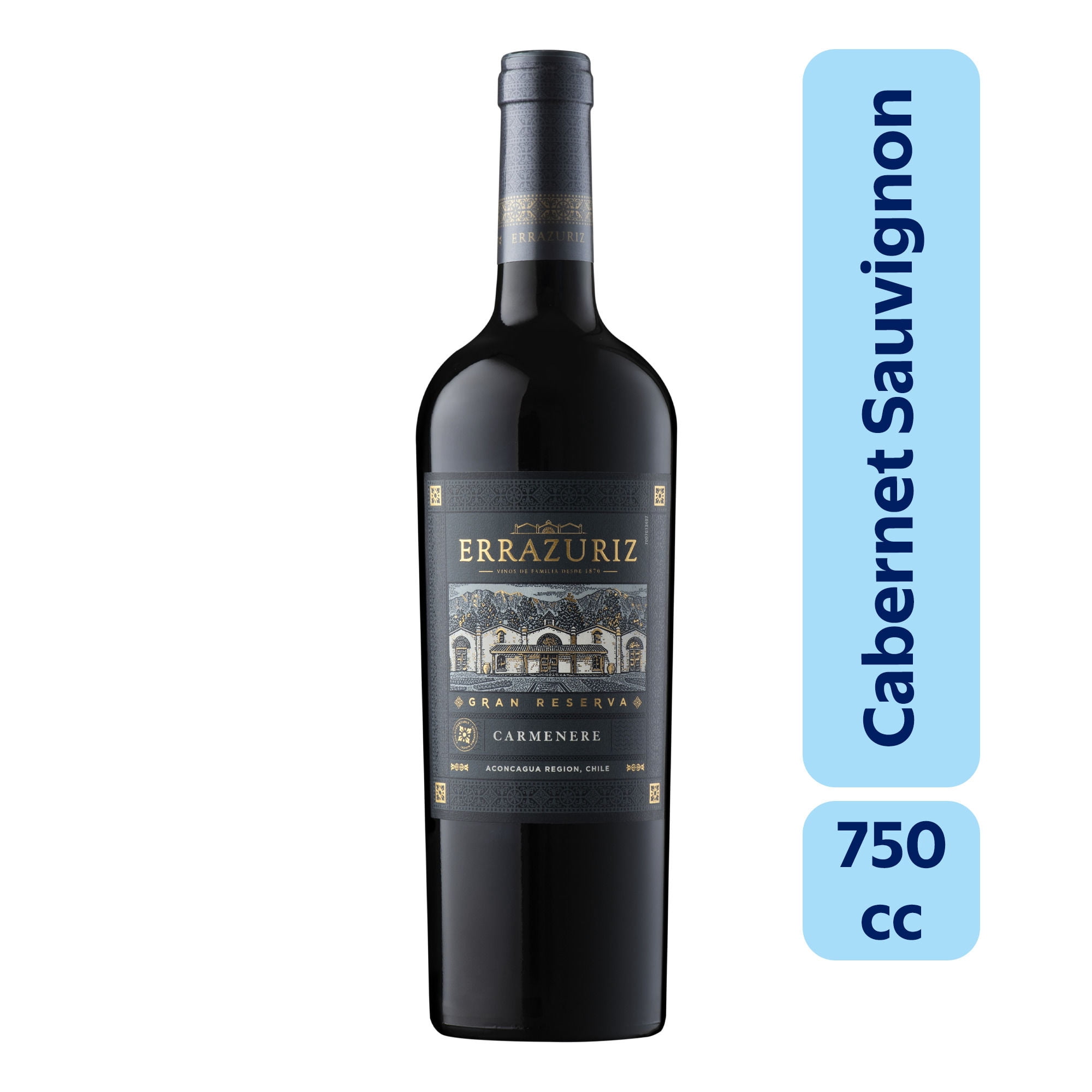 Vino Cabernet Sauvignon Botella 750 ml Errazuriz