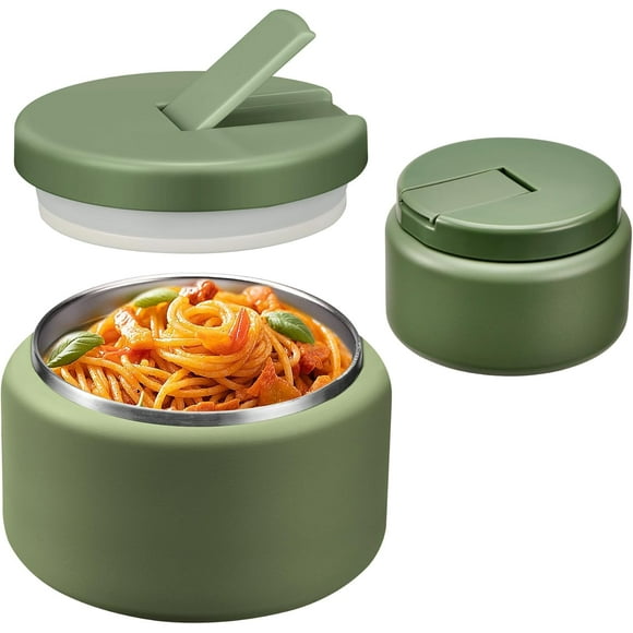 Tarro de comida BOSEDSANG, termo para sopa, 400 ml, aislante, acero inoxidable