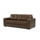 thumbnail image 2 of Sofa De Cuero Ferrara 200 Cm Chocolate, 2 of 3