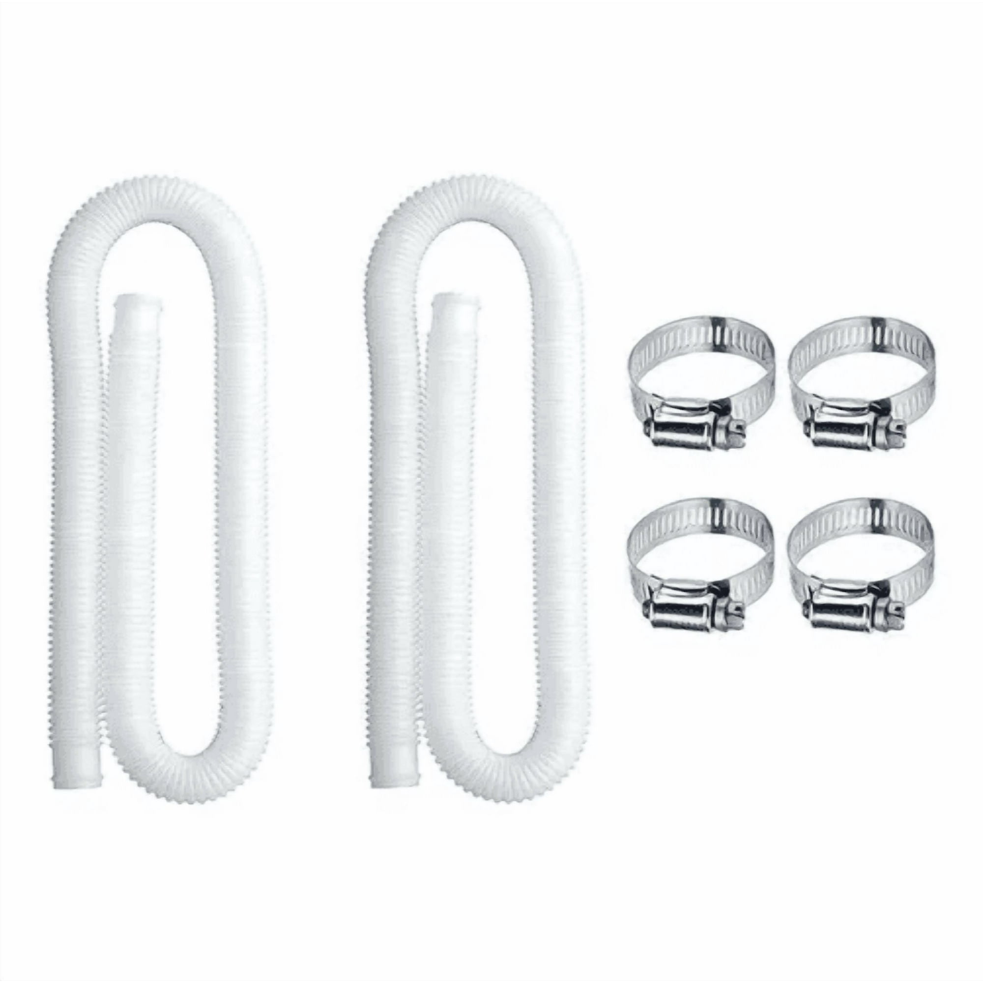 Genérico - 2 Und Pack Manguera Filtro Piscina Para Intex Bestway 150cm Blanco