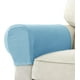 thumbnail image 1 of Juego de 2 fundas elásticas de jacquard para reposabrazos de sofá y sillón, antideslizantes, para reposabrazos de sofá reclinable., 1 of 7