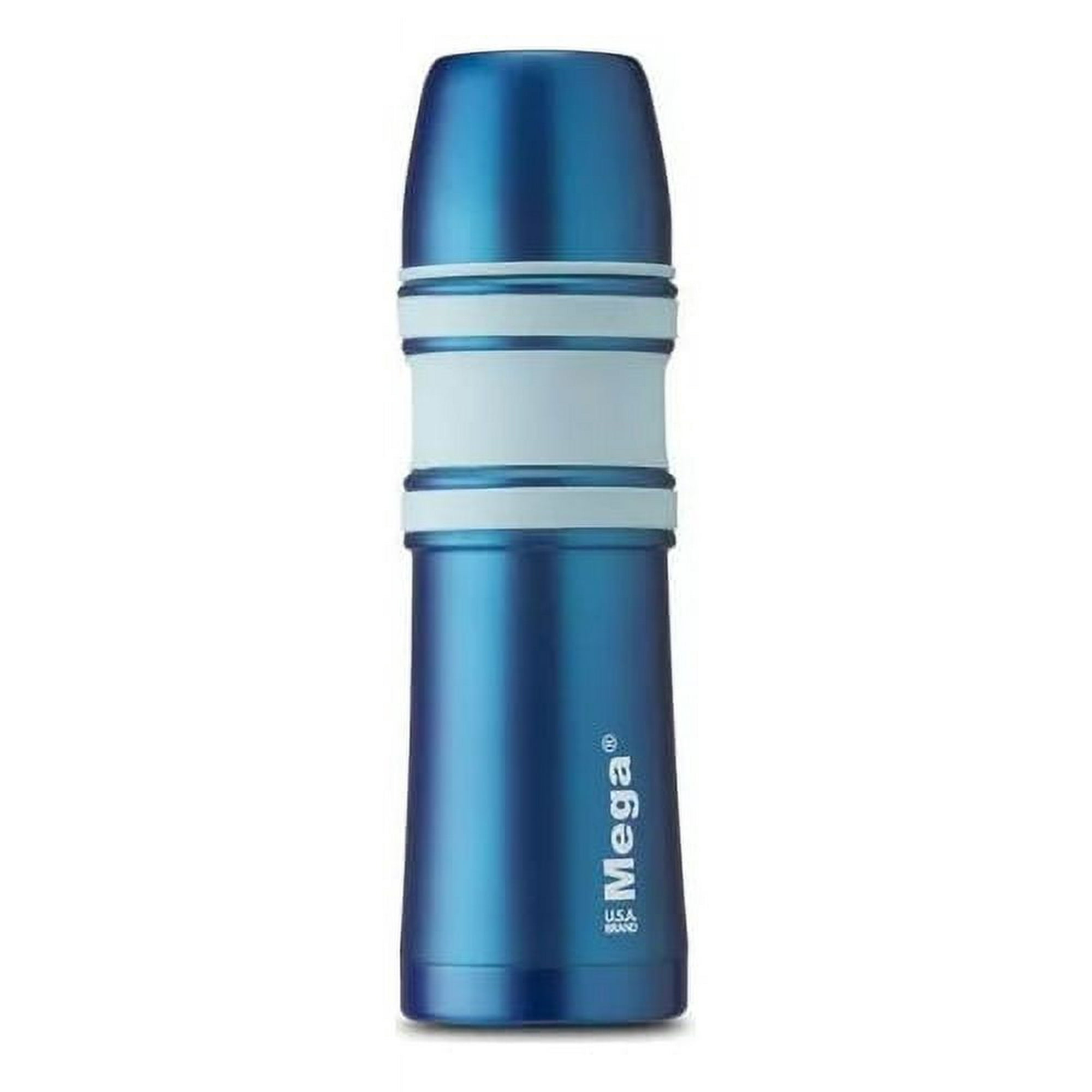 Disparo - Termo De Agua Liquidos Megaslim Ii 1 Litro Acero Azul