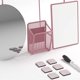 thumbnail image 2 of Kit organizador y de decoración para casilleros U Brands, 11 piezas, rubor, 2 of 4