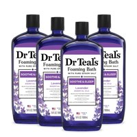 Dr Teal'S - Baño Espumoso Dr. Teal'S Soothe & Sleep Con Lavanda, 1 Litro (X4)