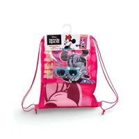 Mashini - Toalla Niño Niña Con Lentes De Sol Y Bolso Minie