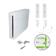 thumbnail image 1 of Nintendo Wii Gaming Console White Refurbished Bundle with Wii Fit Game, 2 Remotes & 2 Nunchuks, 1 of 6