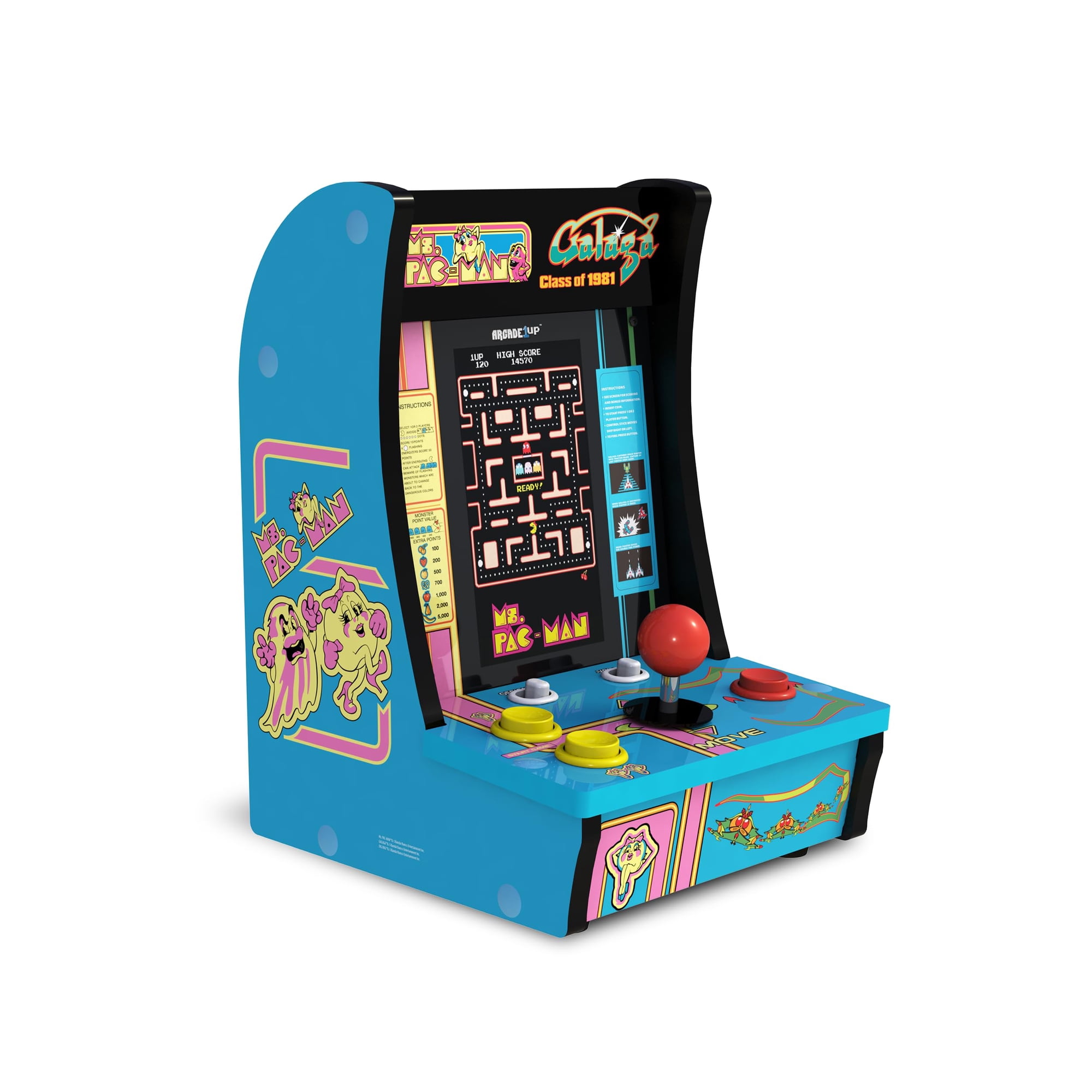 Videoconsola Arcade1Up Class of '81 Ms. Pac-man/Galaga | Lider