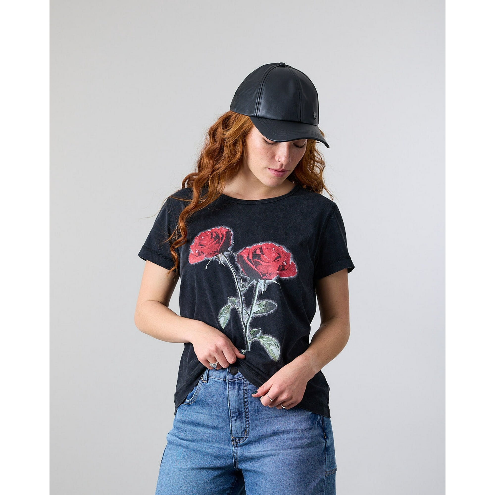 Polera Mujer Algodón Rose Polemic