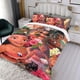 thumbnail image 3 of Moana Princesa Conjunto de sábanas temático, trío de piezas, cómodo y amigable con la piel, diseño único, regalo de decoración para el hogar para familiares, amigos y fans,140cm *210cm, 3 of 6
