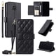 thumbnail image 5 of Funda tipo billetera FOXDOCK para Xiaomi Redmi Note 9 Pro Max – Tapa abatible con correa para mujer, 5 of 5