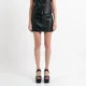 thumbnail image 1 of Falda Eco Leather Mellow Project Negro Ellus, 1 of 2