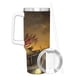 thumbnail image 3 of Twisted Metal Vaso aislado de acero inoxidable con asa, diseño temático, regalo para familia, amigos y fans; incluye pajita y encaja en el portavasos estándar, 40 oz, 3 of 6