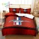thumbnail image 1 of Mustang Car Bedding Set Bed Set Adult Kid Bedroom Bedding Gift, 1 of 5