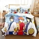 thumbnail image 1 of NEW Anime Gintama Bedding Set Quilt Cover Pillowcases Single Double Full Kids Teens Sakata Gintoki Duvet Cover Bed Sheets, 1 of 5