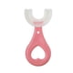 thumbnail image 2 of Ni?os Dientes Limpieza Manual Cepillo U-Forma U Limpieza De Dientes Oral Rosa 2-6 A?os, 2 of 5