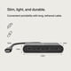 thumbnail image 4 of Hub USB-C a USB-C de 4 puertos Belkin Connect 100W PD negro, 4 of 6