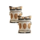 thumbnail image 1 of Pack De 2 Fundas De Cojin Tufting 45x45 Cm Beige 05, 1 of 4