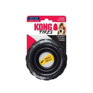 Kong Company - Juguete Kong Extreme Tyres Perro Medium/Large (13 A 30 Kgs)