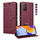 thumbnail image 3 of Premium Wallet Case for Xiaomi Redmi Note 11 Pro with Card Slots & Kickstand, Flip Cover Red, 3 of 6