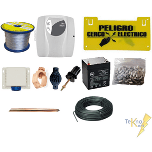 Kit Para Cerco Electrico Genno Nice 40 M