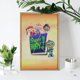 thumbnail image 4 of Super Why! Kits de Pintura de Diamantes para Adultos 5D DIY Diamond Art Kits Full Drill Diamond Dots para Regalo Decoración de Pared y Relajación Artes de Gemas 20*30cm, 4 of 6
