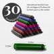 thumbnail image 5 of Cartucho de tinta SCRIVI PENS – Pack de 30 surtidos, 5 of 6