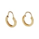 thumbnail image 1 of Argollas Huggies Pequeñas Lisas Aro Piercing Oro 18k Lujosa, 1 of 3