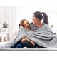 thumbnail image 4 of Ropa de cama Blanket Utopia, color gris frío, 100% algodón, tamaño queen, 4 of 8