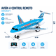 thumbnail image 2 of Avión a Control Remoto para Niños con Luces Modelo Aircraft Azul 26 cm 3+ Años, 2 of 3