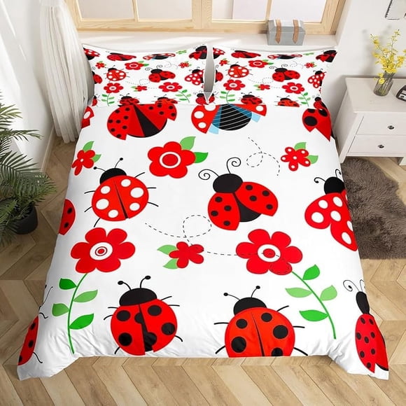 Christm-as Trees D-u-t Co-ve-r Queen Size Sa-nta Claus- and Snowman Comfort-er Cover with 2 Pillow-case for Te-ens Adults Kids S-tarry Sky Be-dding Set Snow Sc-ene Brea-thable 3 Pieces D-ecorative