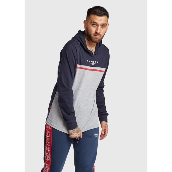 Polera Especial Manga Larga Elegant 2 Azul Marino Hombre S