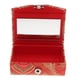 thumbnail image 1 of Bordado Joyas Maquillaje Pintalabios Estuche Con Espejo Rojo, 1 of 5