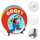 thumbnail image 4 of Goofy Plato decorativo de porcelana fina (bone china), plato decorativo de cerámica para hogar, oficina, soporte de pared, platos decorativos para dormitorio - 6 pulgadas (15 cm), 4 of 6
