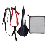 Magideal - Entrenamiento De Resistencia A La Natación Conjunto De Paracaídas De Natación Ajustable Con Bolsa De Cordón De Cordón De Resistencia Acuática Para Pri Negro Y Pequeño