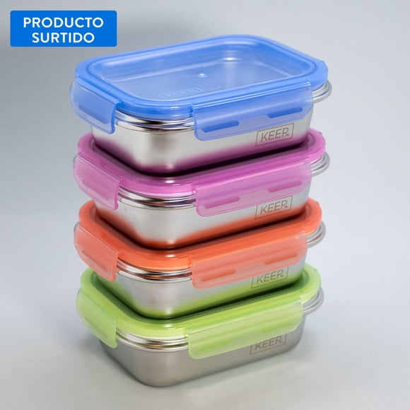 Herméticos Metálicos 650ml producto Surtido