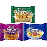 Fideo Instantaneo Kang Shi Fu Pack 3 Sabores