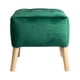 thumbnail image 2 of Pouf Alemania Verde Botella Felpa 42x42x43 cm, 2 of 3