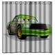 thumbnail image 1 of Cortina de ducha de coches, juego de cortina de baño con ganchos, tamaño 66 x 72 pulgadas, 1 of 3