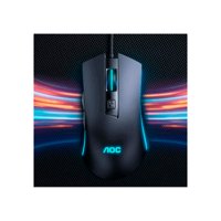 Genérico - Mouse Gamer Profesional Usb 3600Dpi Luces Rgb Aoc