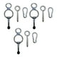 thumbnail image 4 of 3 Juegos De Anillos De Corbata Para Caballos, Suministros De Tachuelas Para Caballos, Hebilla A Presión, Accesorio De Seguridad Para Caballos, 4 of 5