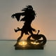 thumbnail image 4 of 1pc Metal Iron Ghost Jack-o'-lantern Skeleton Candle Holder for Autumn Thanksgiving Halloween Harvest Festival - Luminous Atmosphere Props for Home Table Decor, 4 of 5