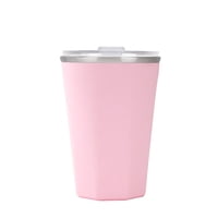 Xusx111 - 330Ml Taza De Hielo Con Tapa Doble Pared Vacío Aislado Taza De Café De Viaje Taza Térmica De Acero Inoxidable Recubierta En Polvo Resistente Taza De Café A Granel Para Bebida Caliente Y Fría