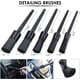 thumbnail image 4 of Kit de 15 cepillos para detalles de automóviles, llantas, taladros, cepillos de alambre, cepillos para aire acondicionado automotriz., 4 of 7