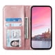 thumbnail image 3 of Funda Flip FOXDOCK para iPhone 15 Pro , Estilo Billetera con Diseño Rombo, Correa de Mano y Soporte, Uso Diario, 3 of 6