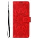 thumbnail image 5 of Funda tipo cartera FOXDOCK para Samsung Galaxy Z Fold 3 , diseño girasol en relieve, cuero PU, cierre magnético, soporte y tarjetero, 5 of 5