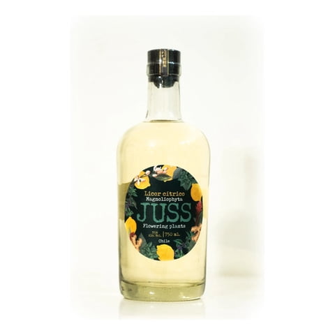 Quintal - Licor Cítrico Juss 750Ml - Destilado De Limón,