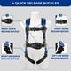 thumbnail image 3 of Arnés de Seguridad de Cuerpo Completo Sorano Safety, Cumple con OSHA/ANSI, 3 of 7